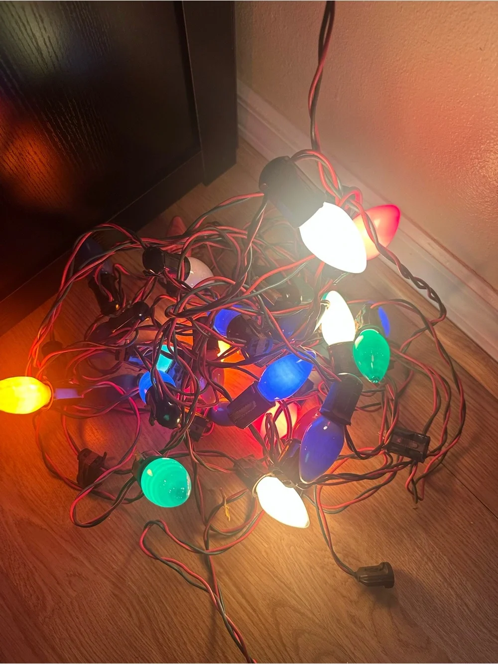 Vintage Multi-Color C9 Christmas Light Strand